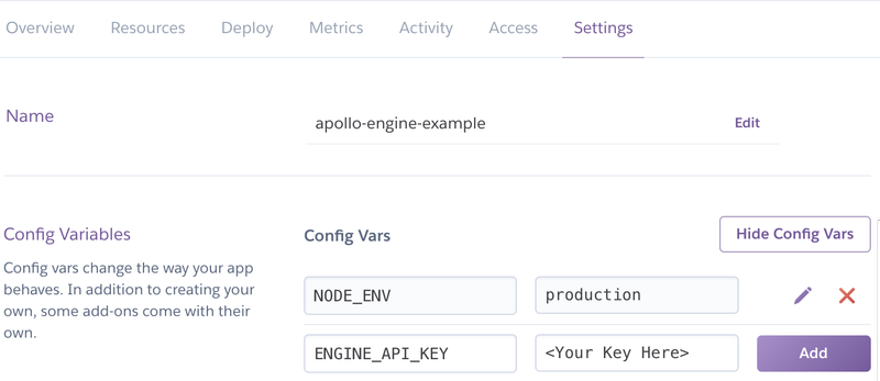 Add Studio API Key Screenshot